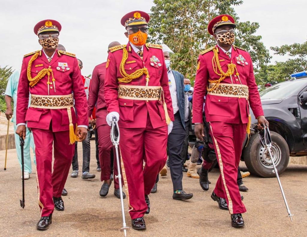 AMOTEKUN SOUTHWEST SECURITY OUTFIT.