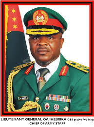 GEN. IHEJIRIKA JOINS POLITICS AS APC MEMBER.