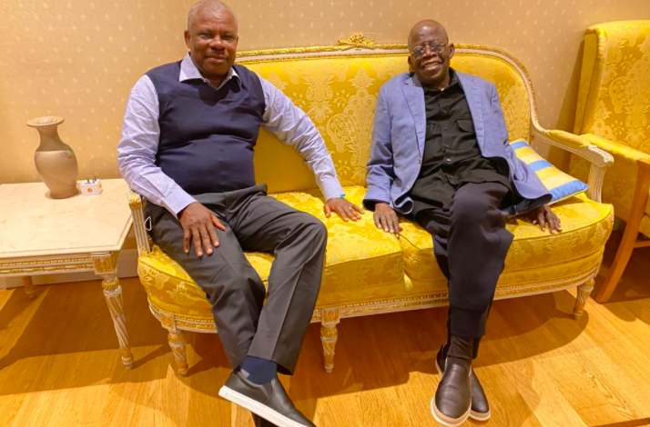 EX-OGUN GOVERNOR AMOSUN VISIT TINUBU IN LONDON