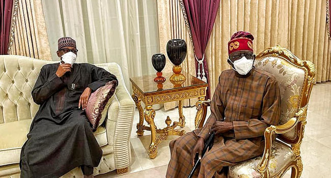 PRESIDENT BUHARI, TINUBU MEET IN LONDON