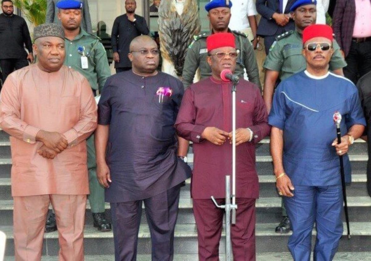 SOUTH EAST GOVERNORS OF NIGERIA.