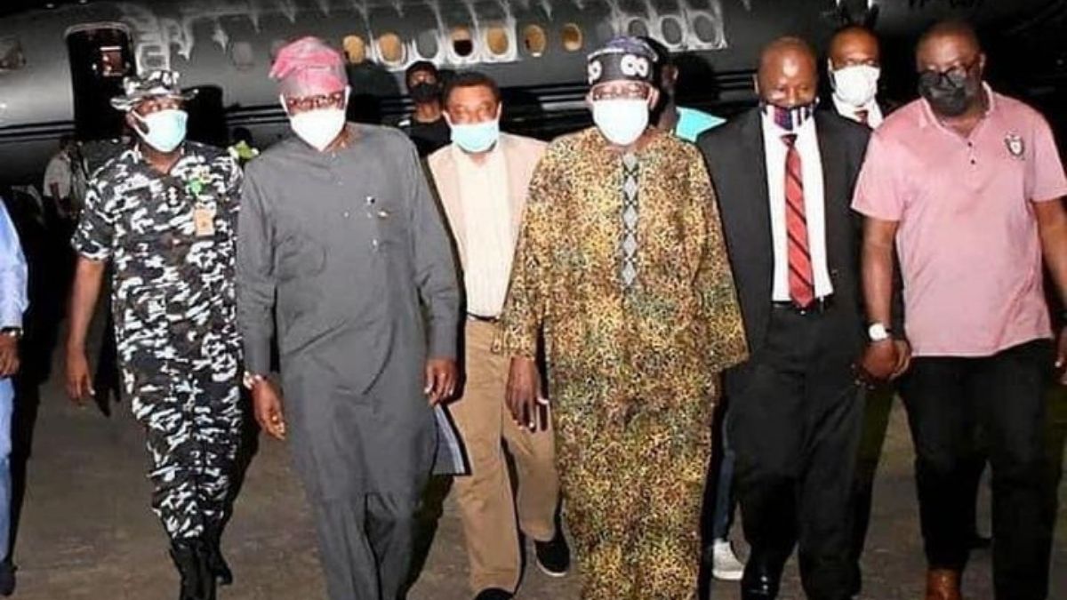 BREAKING: BOLA AHMED TINUBU FINALLY RETURNS TO NIGERIA AFTER 3-MONTH UK MEDICAL TRIP.