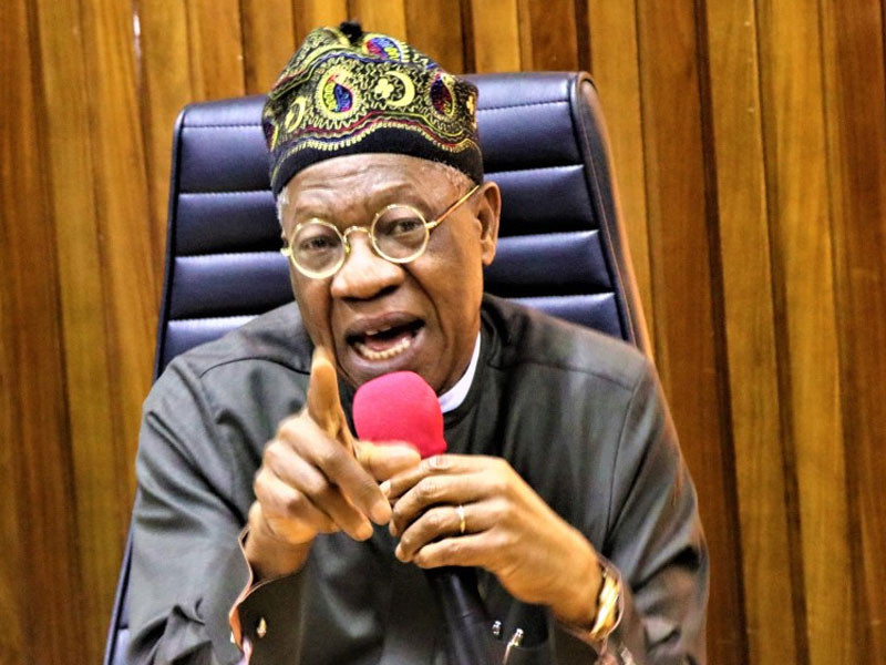 Minister of Information Lai Mohammed