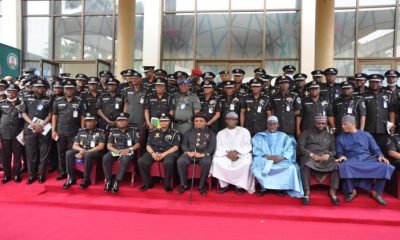 NPF MGT TEAM AND GOVERNORS AT THE RETREAT IN UYO.