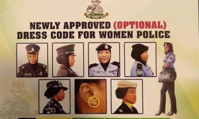 NIGERIA POLICE NEW DRESS CODE FOR FEMALE PERSONNEL.