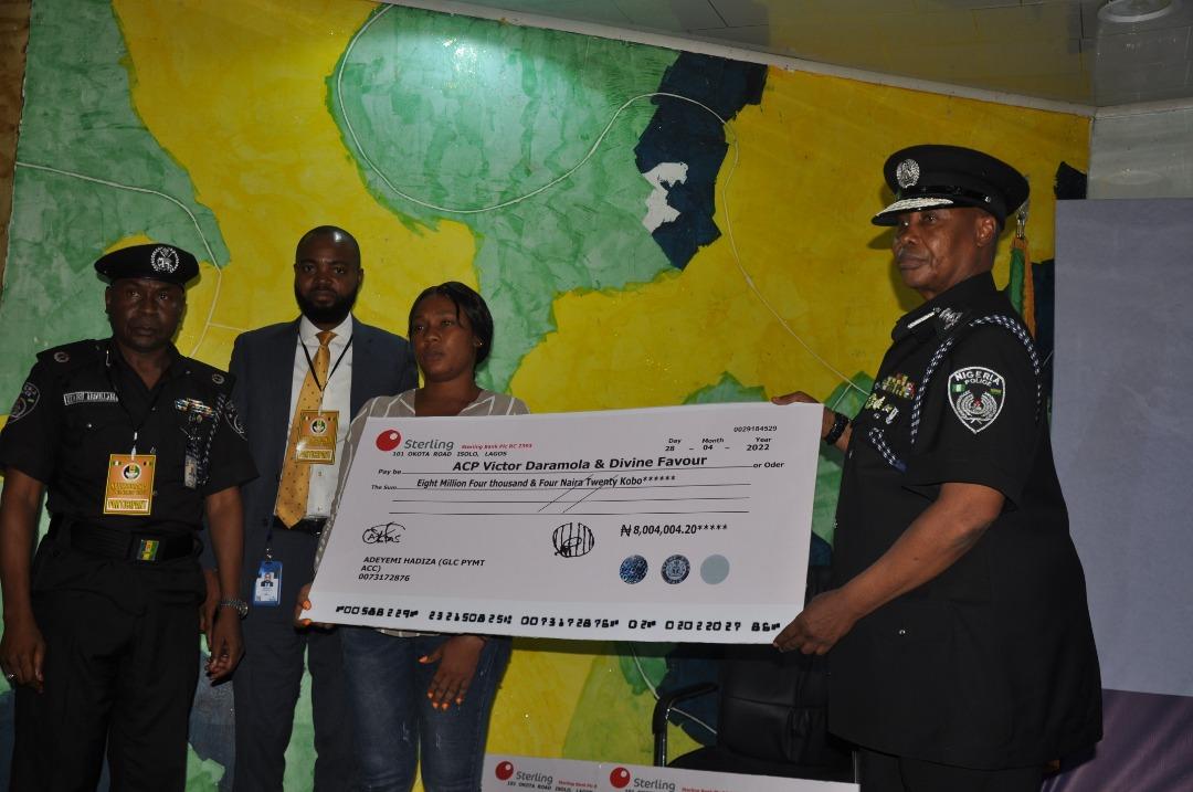IGP USMAN BABA presented cheques to families of 40 deceased police officers at FHQ Abuja..